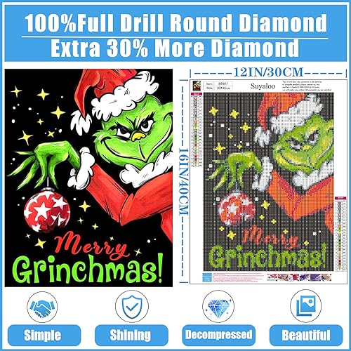 Christmas Grinch | Diamond Painting