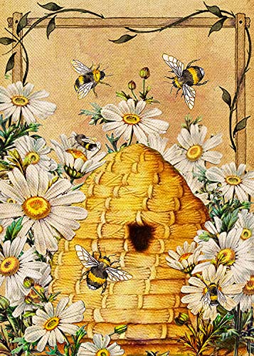 Bee Flower | Diamond Painting