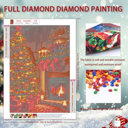 Christmas Tree Home | Diamond Painting