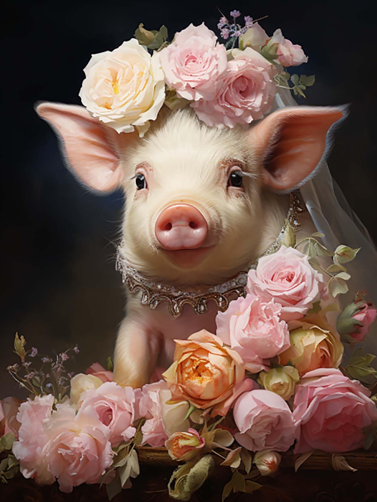 Pig | Diamond Painting