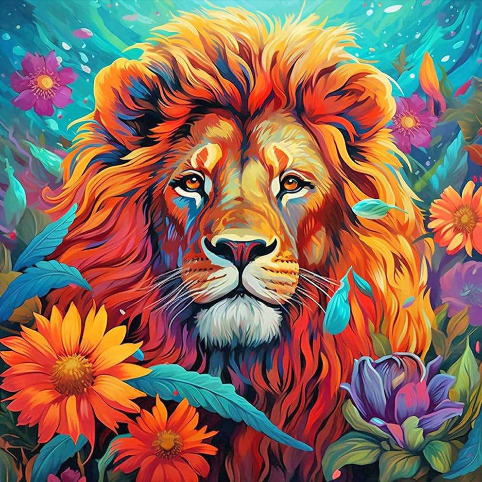 Lion | Diamond Painting