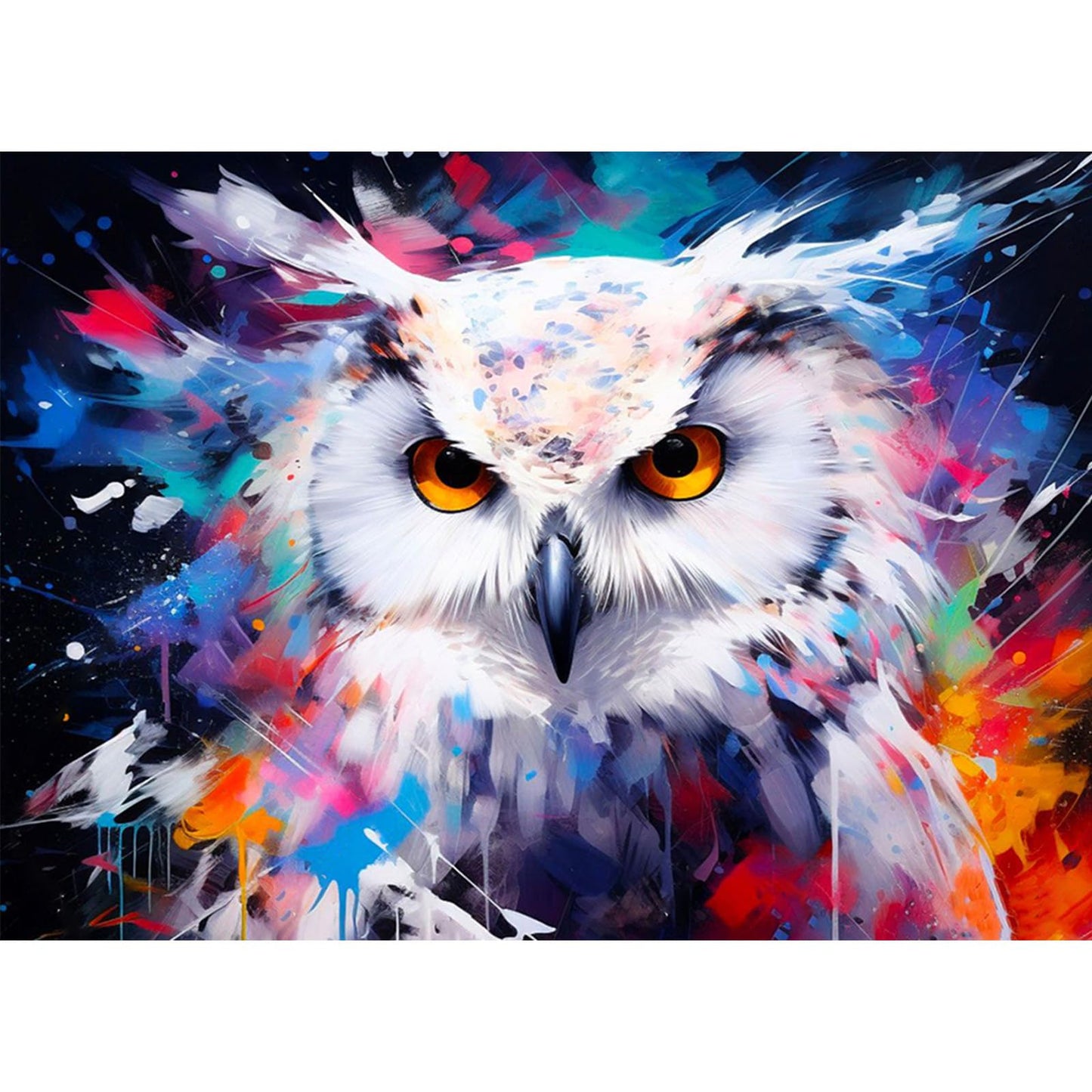 White Owl | Diamond Painting