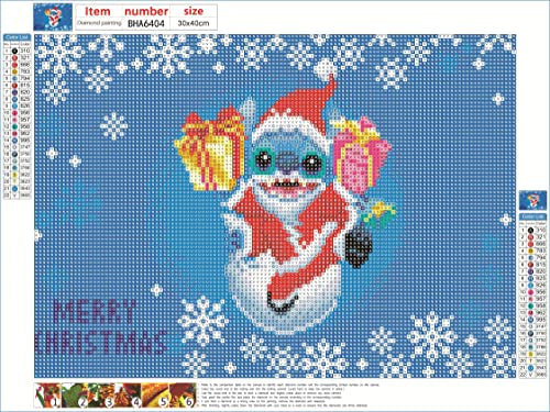 Stitch Celebrates Christmas | Diamond Painting
